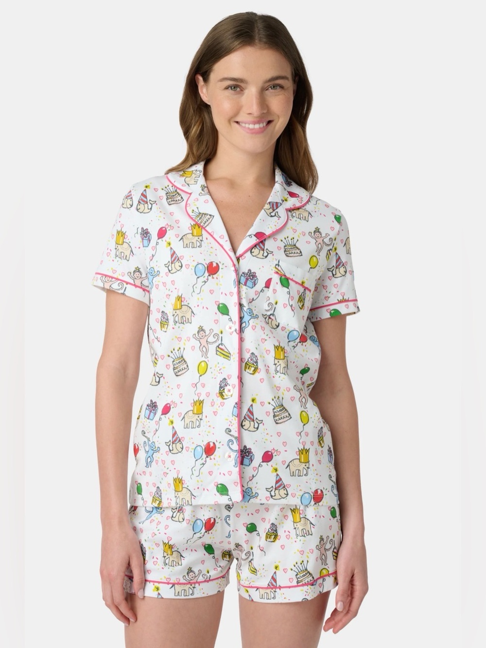 Roller Rabbit Birthday Bonanza Polo Pajamas